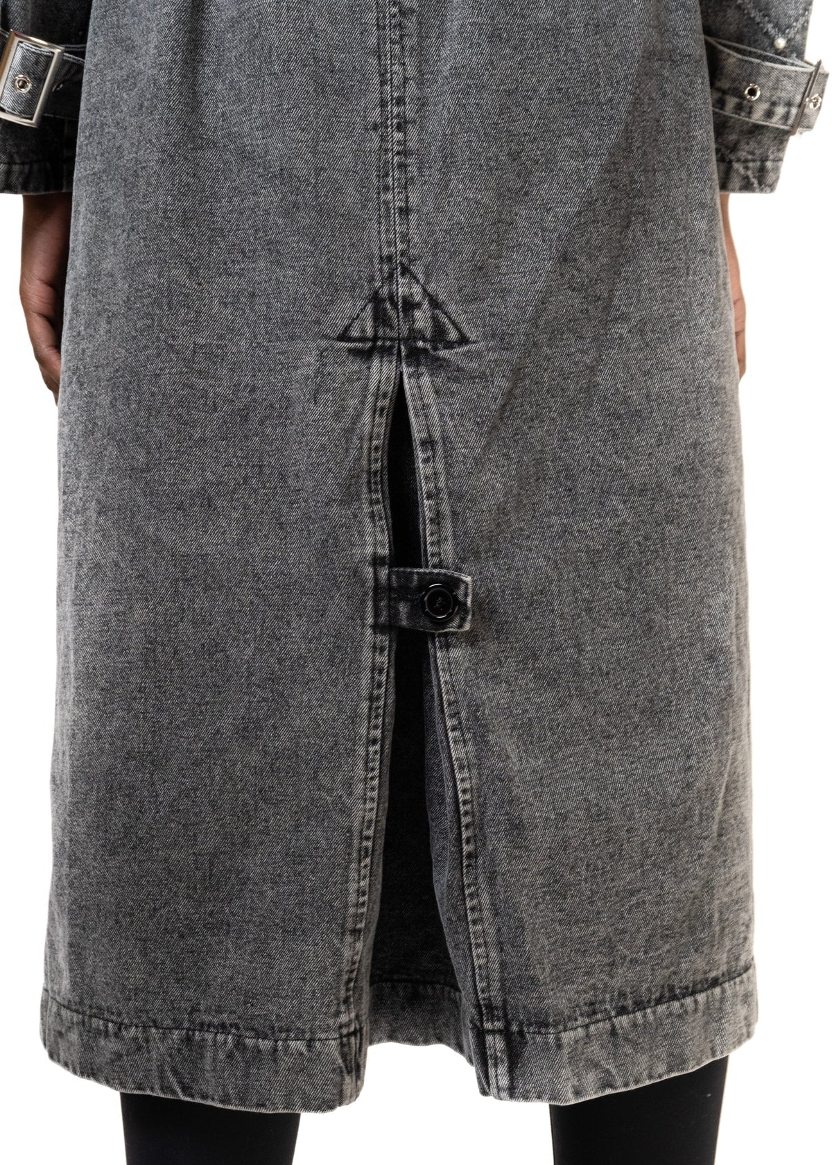 Downtown Girl | Denim Trench Coat