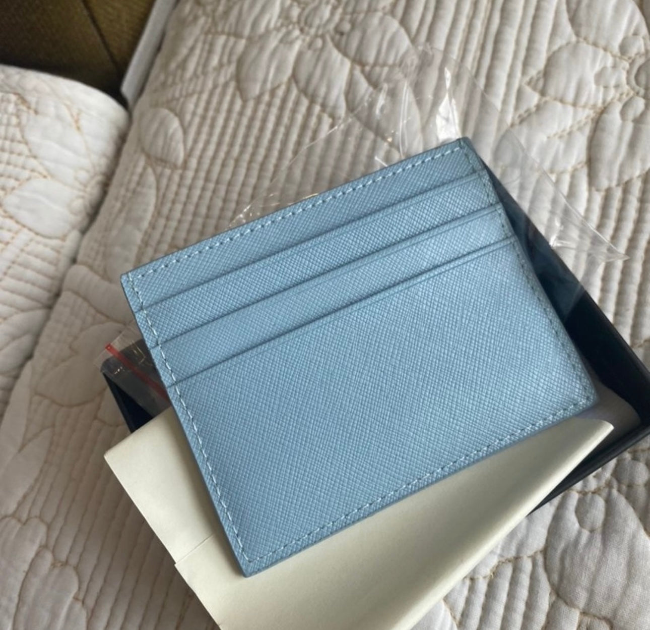 Saffiano Leather Card Holder | 3 Colors