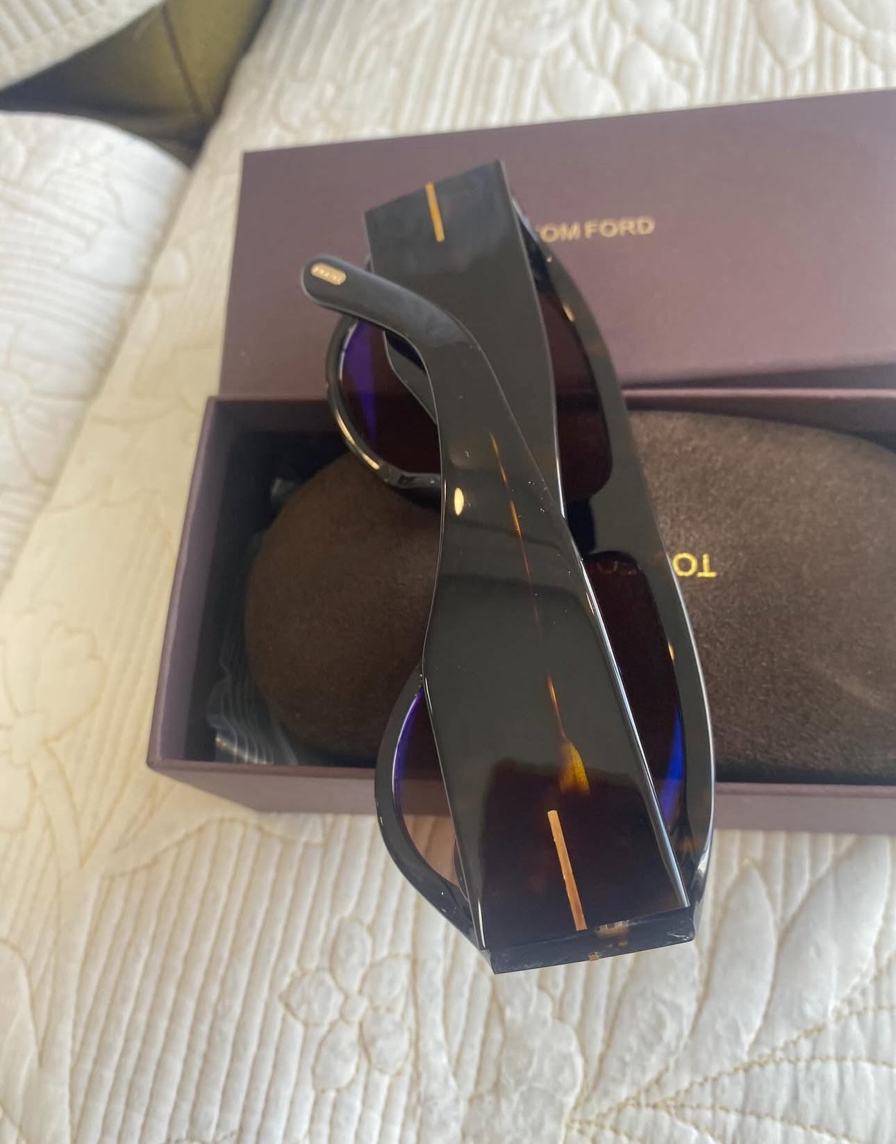 TOM FORD | UNISEX Dark Havana SUNGLASSES