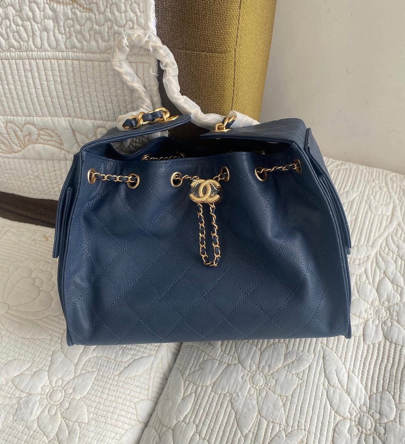 Navy Coco SS25 Hobo Bag