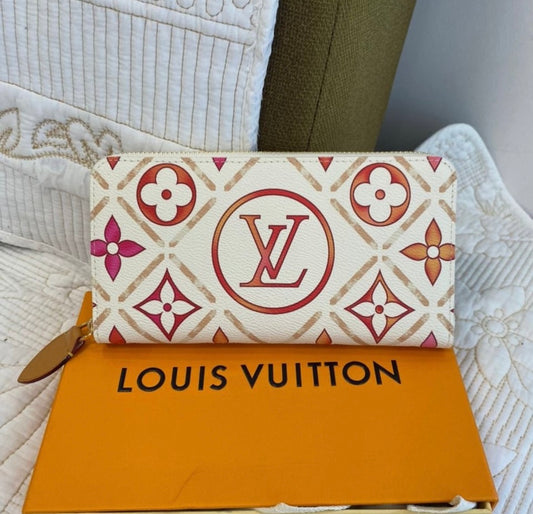 Coral Zippy Wallet