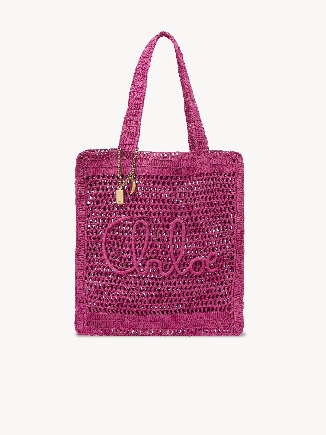 SUMMER BANANA TOTE BAG IN RAFFIA | 2 COLORS