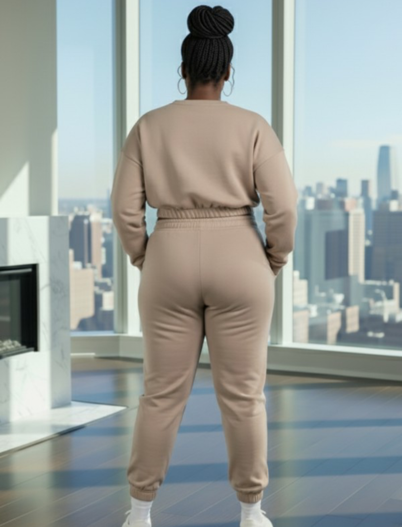 Cozy Chic Fleece Lounge Set (Plus Size) | 4 Colors