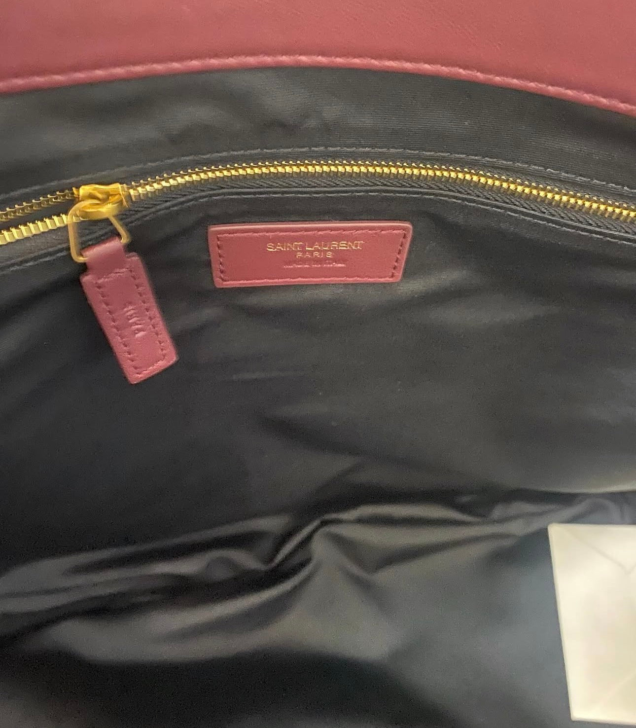 Wine Icare Shopper Tote + Cosmetic Bag