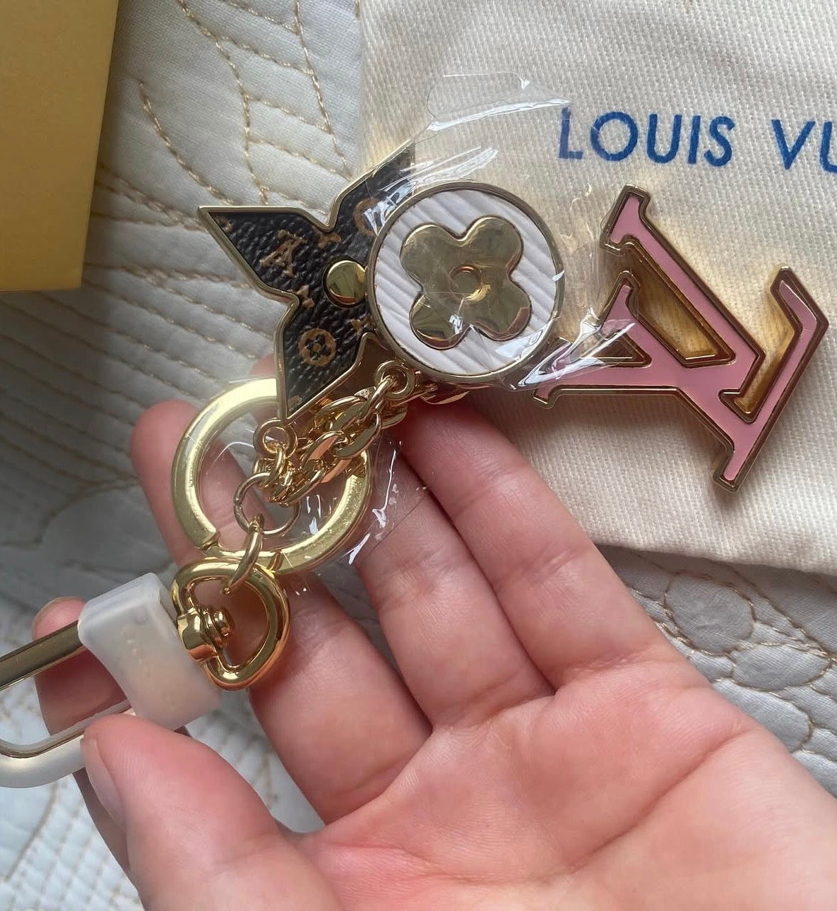 Spring Street Bag Charm and Key Holder