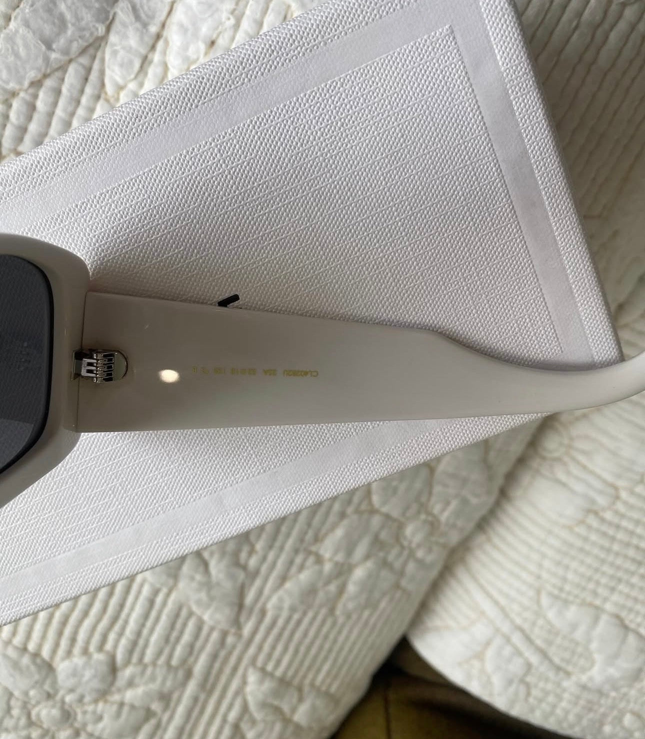 White Gold Celine Sunglasses