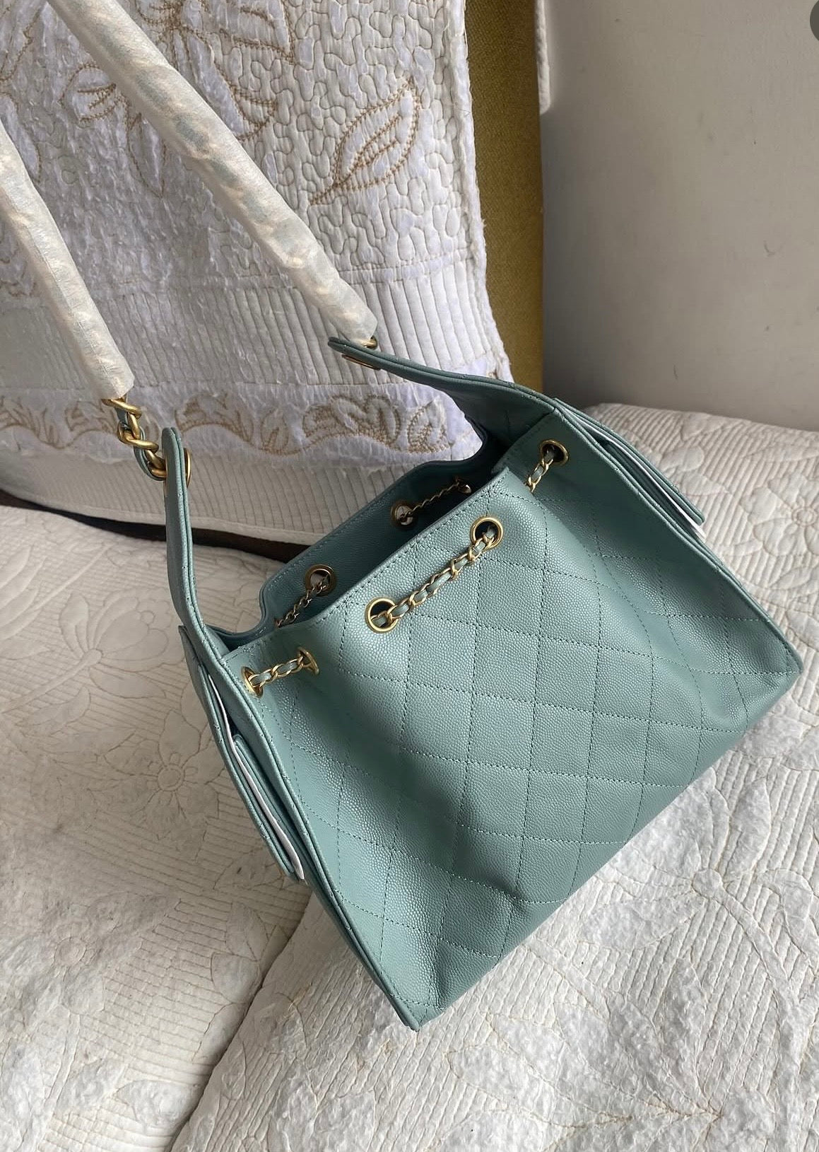 Coco SS25 Hobo Bag | Teal Green