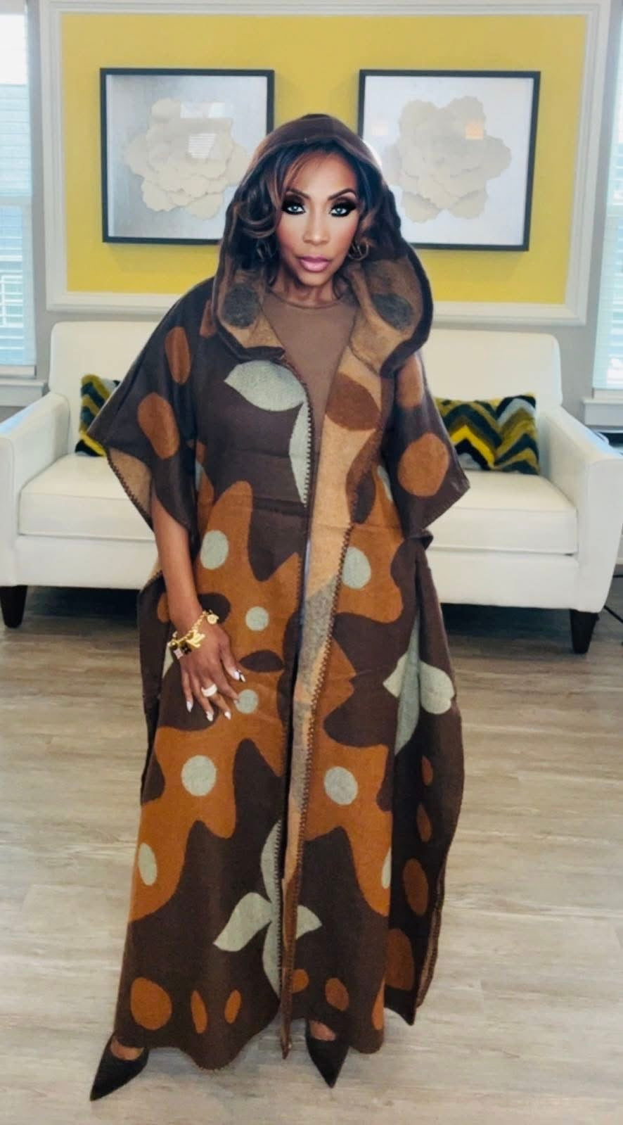 Bold & Brown | Hooded Cardigan Kimono Duster - LAST RESTOCK!!!