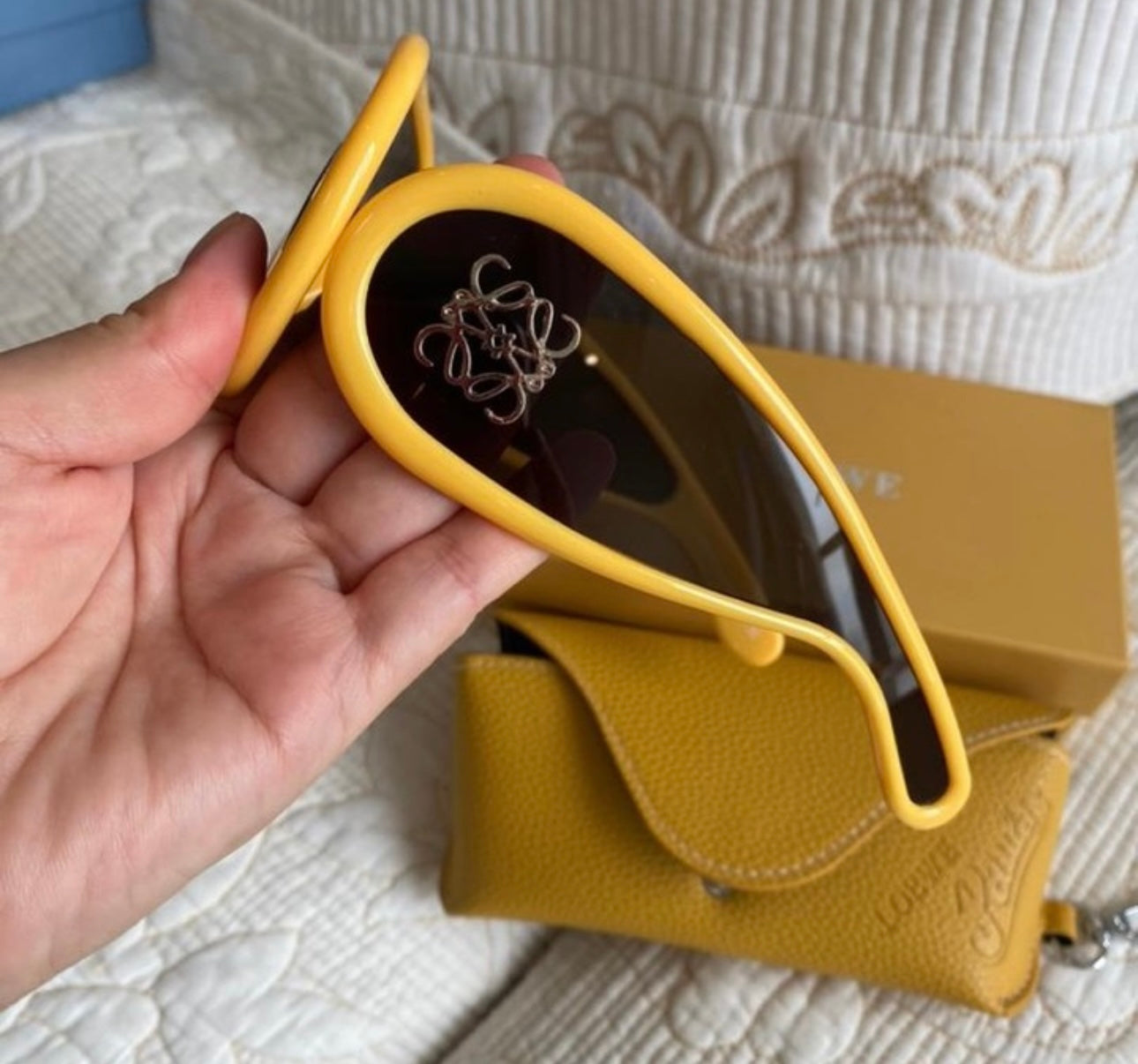 Lunettes de soleil masque LOEWE x Paula's Ibiza