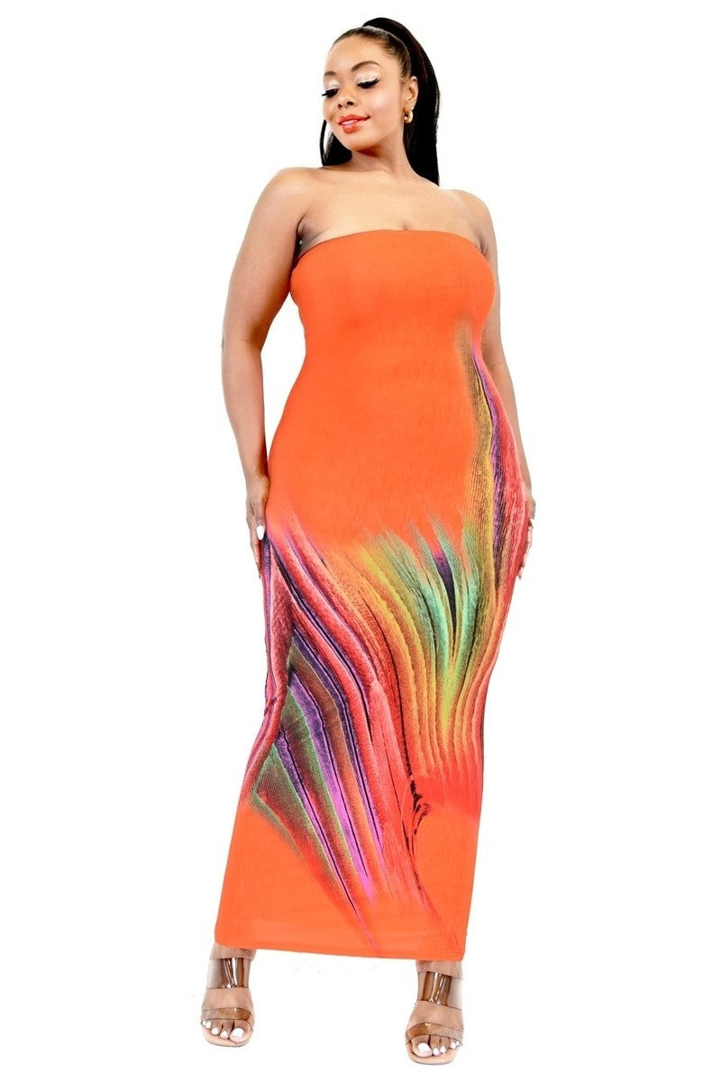 Cali Tube Top Maxi Dress