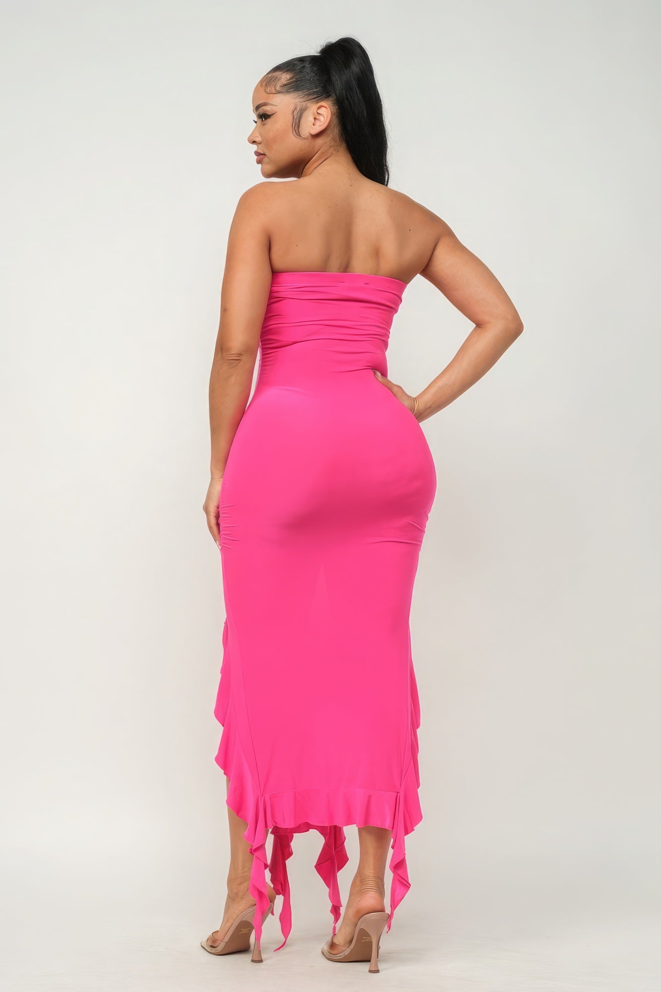 You Wish | Ruffle Tube Dress 4 Colors