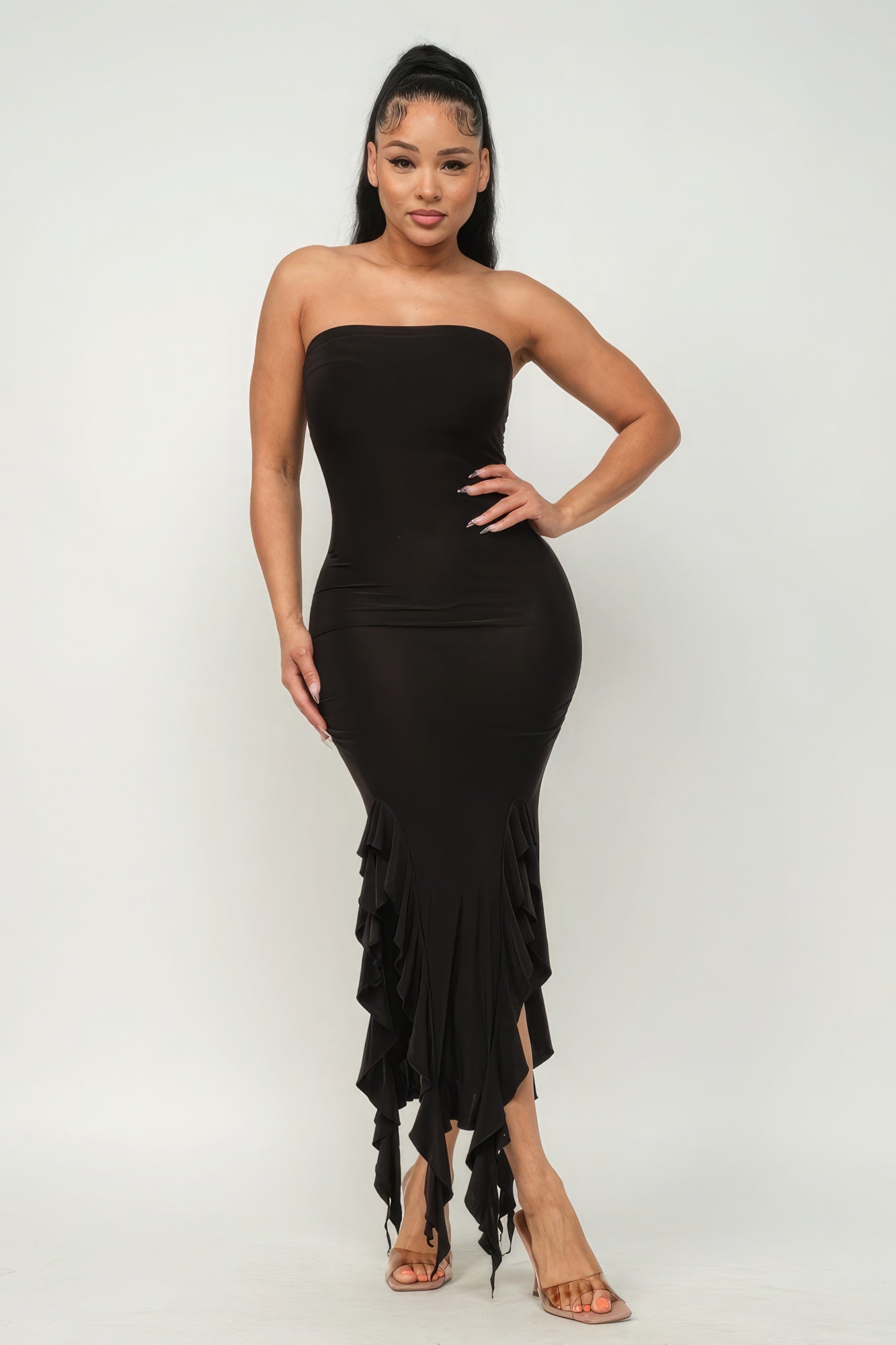 You Wish | Ruffle Tube Dress 4 Colors