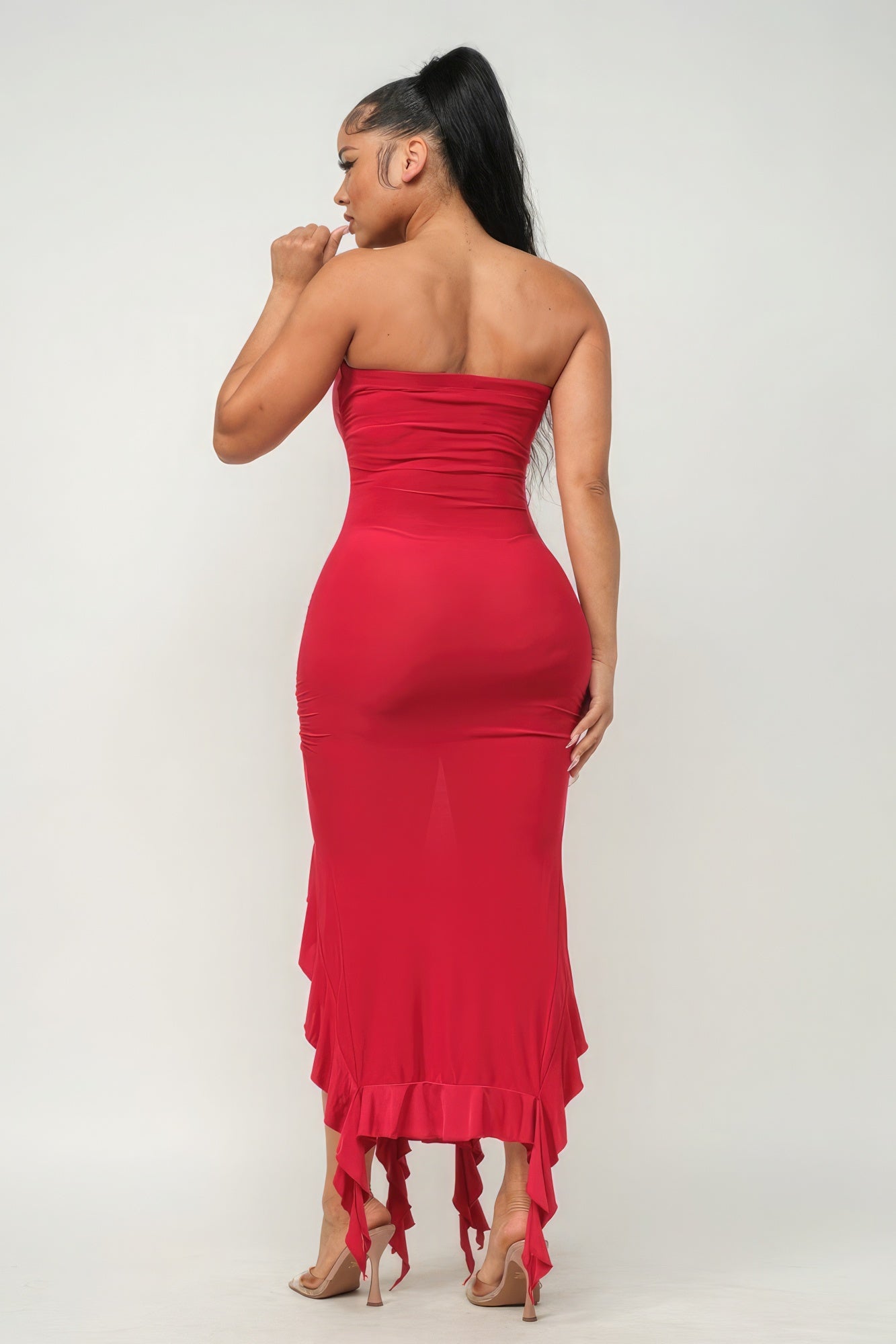 You Wish | Ruffle Tube Dress 4 Colors