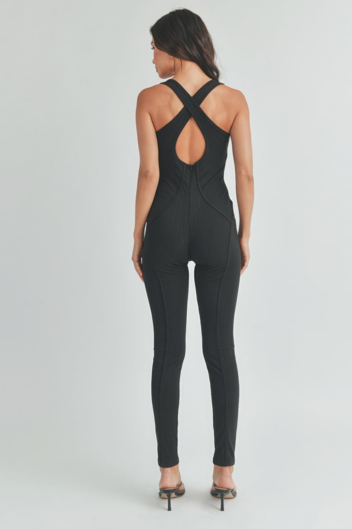 LINE EM UP | Contrast Jumpsuit (2 Colors)