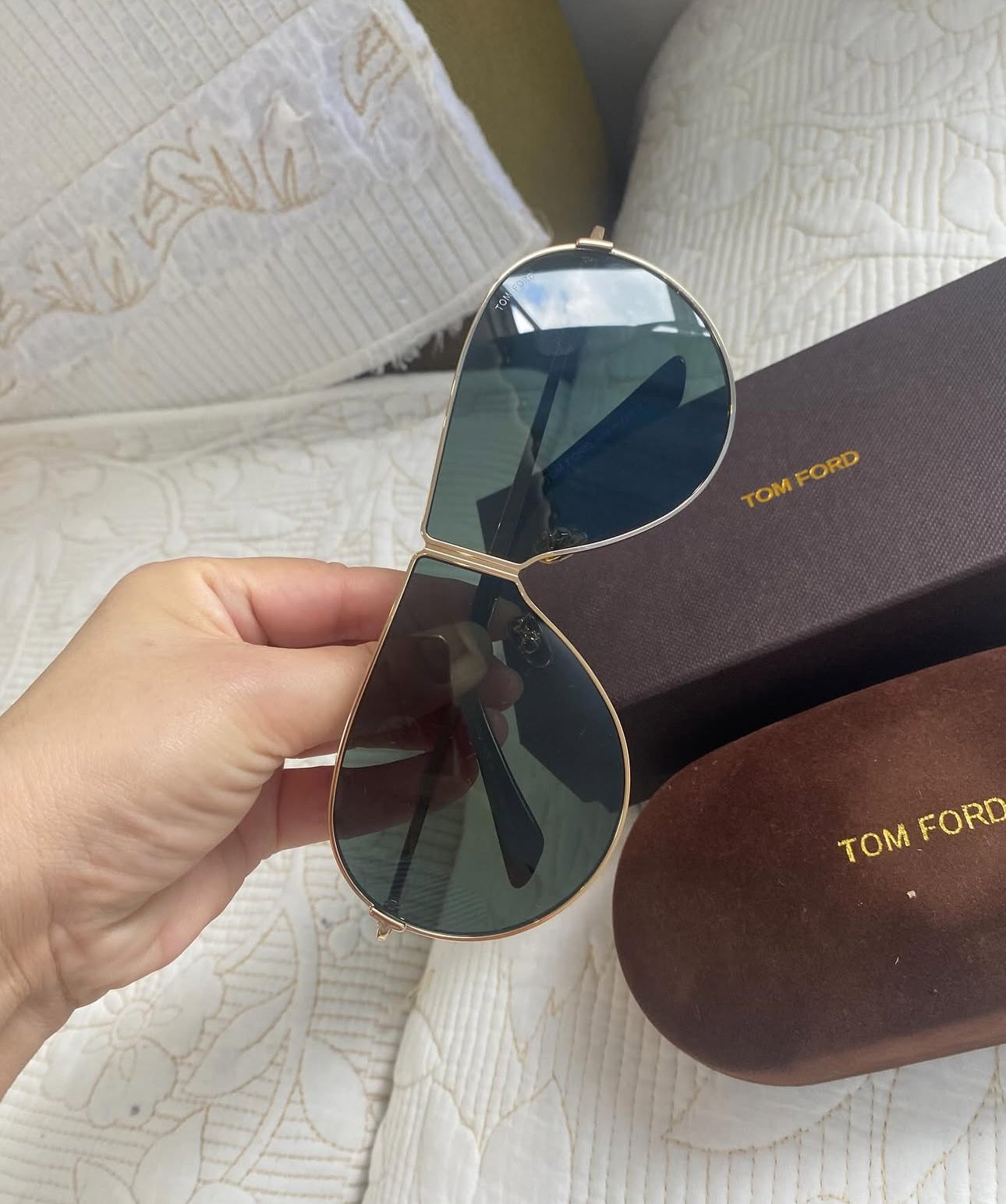TOM FORD | Keating 71MM Pilot Sunglasses