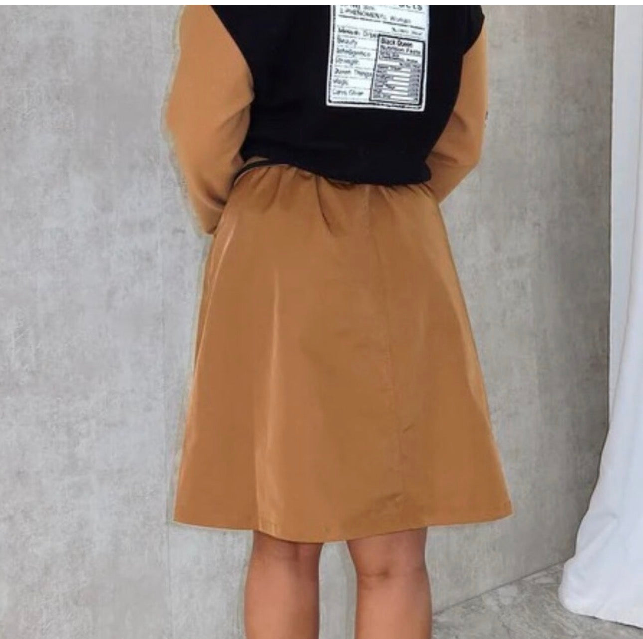 Black Queen | Letterman Coat-Dress