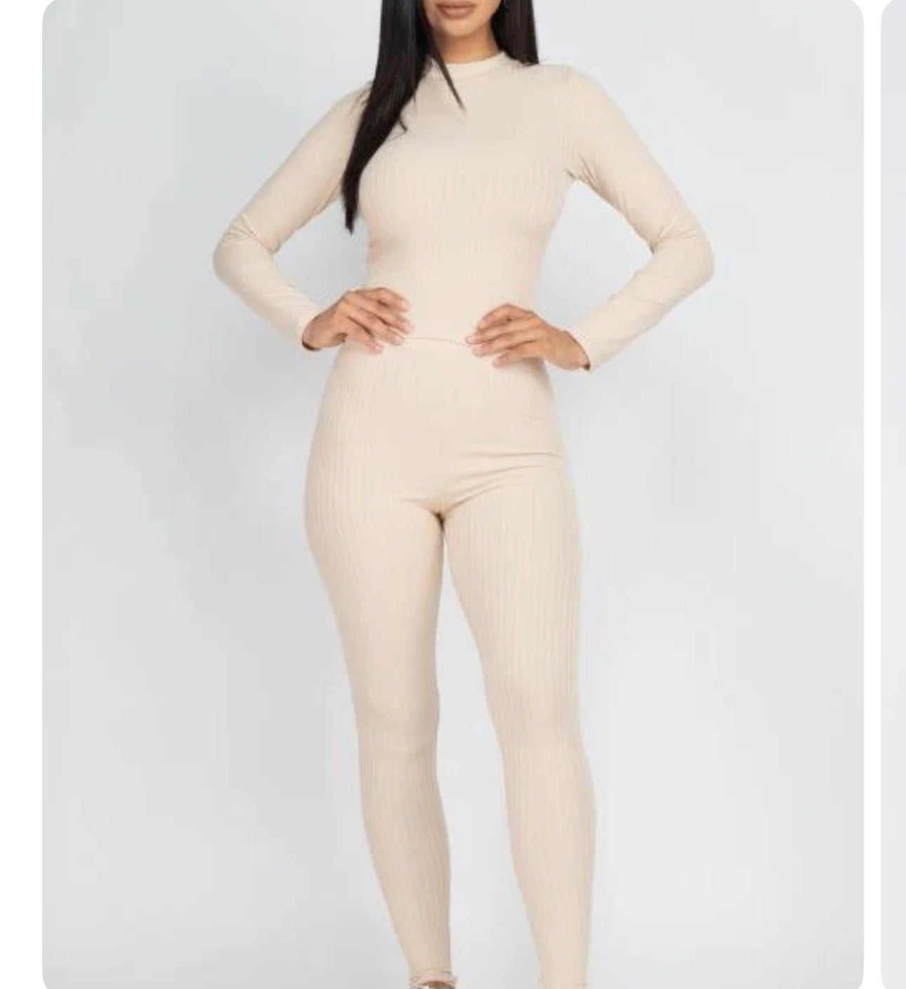 Rich Ribbed Set (Small-Large)