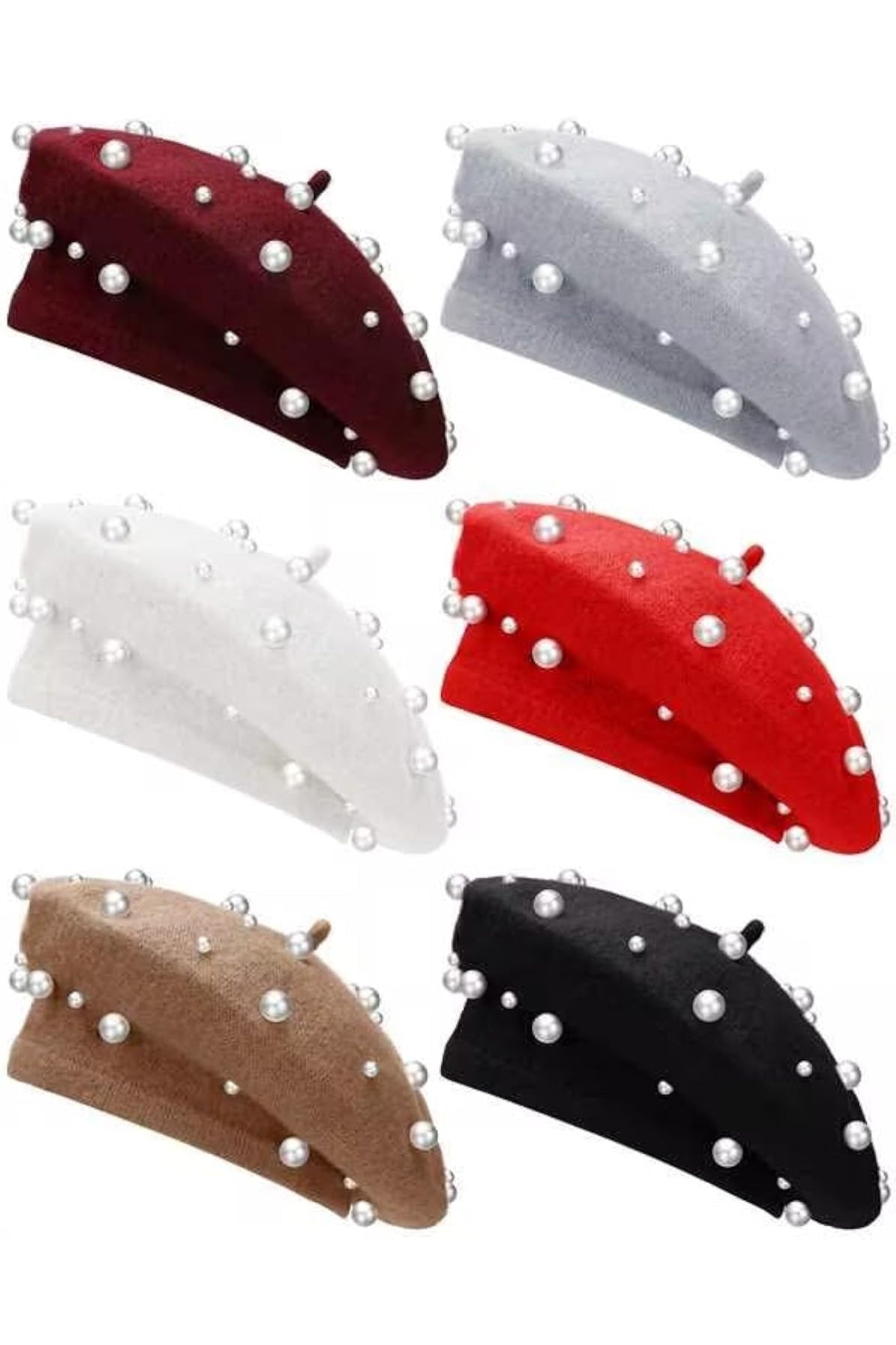 IN STOCK Jasmine Pearl Beret