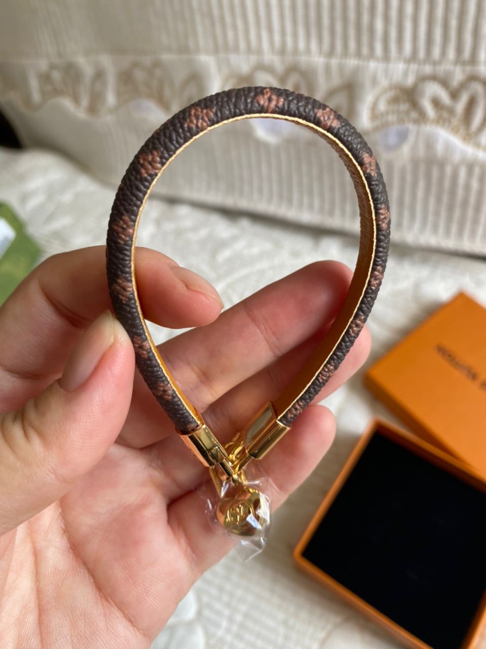 LV Crazy In Lock Charm Bracelet