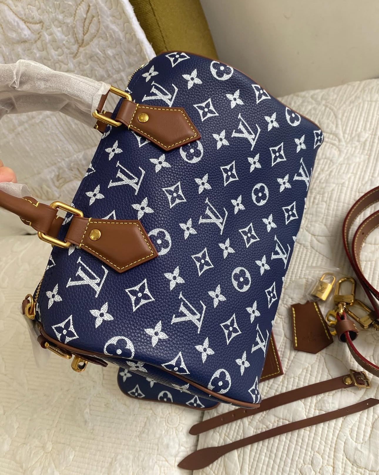 Speedy P9 Bandoulière 25 Monogram | Pharrell Collection