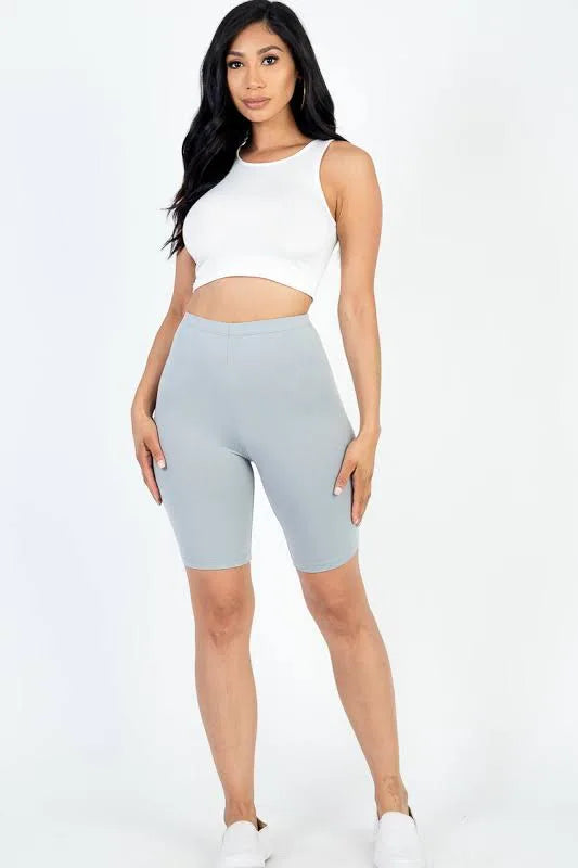 Soft Waist Biker Shorts (22 Colors) | Small Med Large