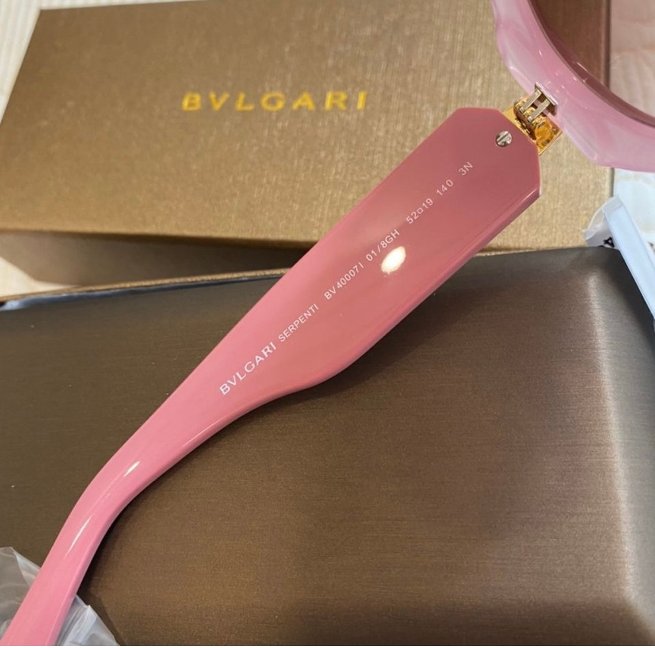 Pink Serpenti Sunglasses BVLGARI