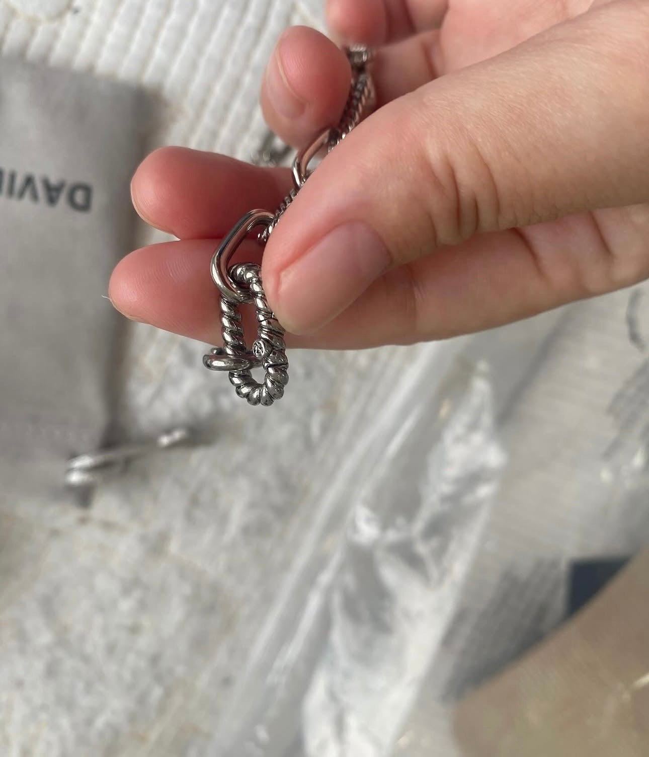 DY Madison Chain Bracelet in Sterling Silver