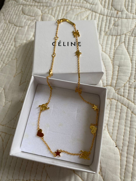 Celine Maillon Triomphe Multi Motifs Necklace