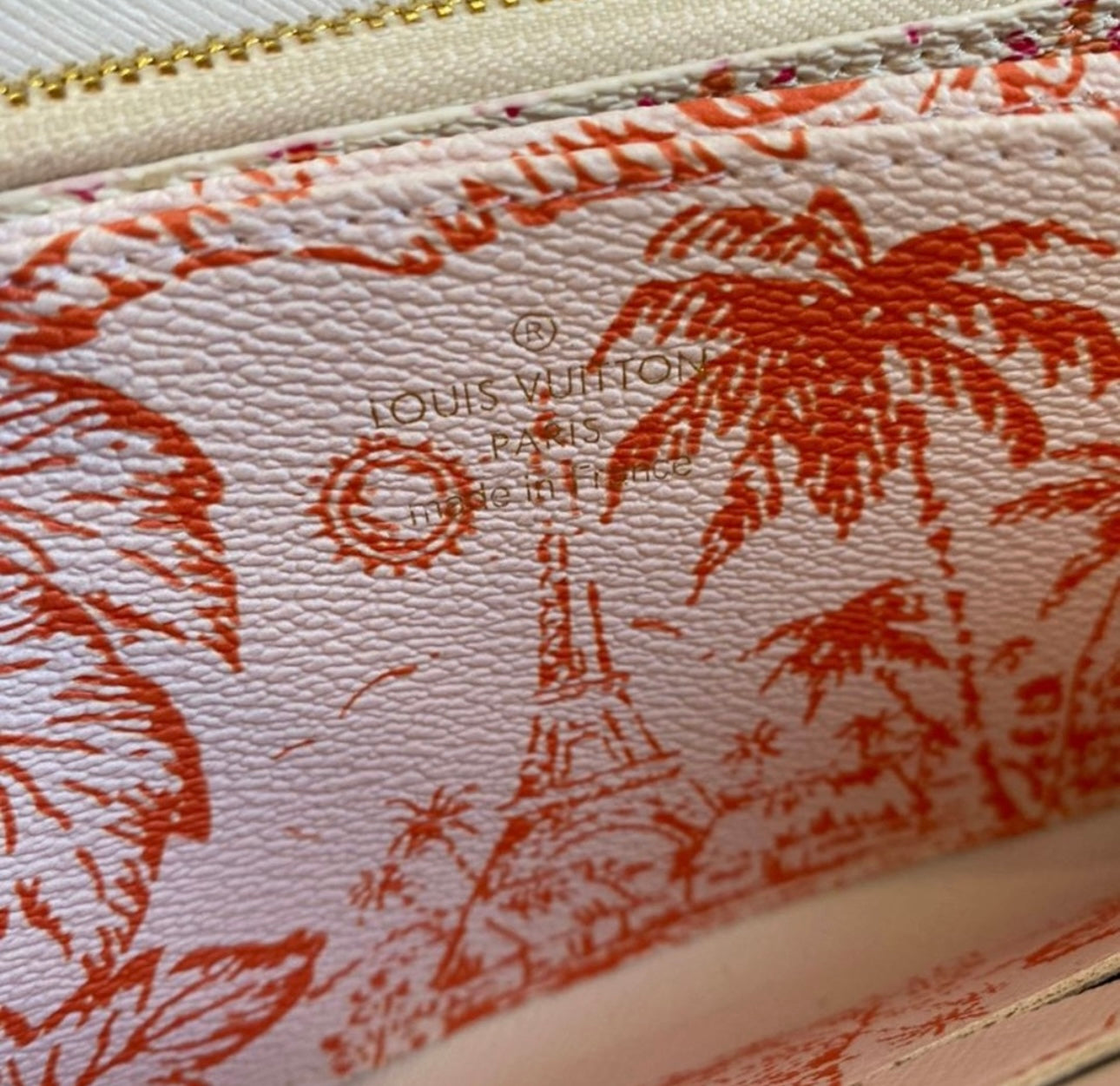 Coral Zippy Wallet