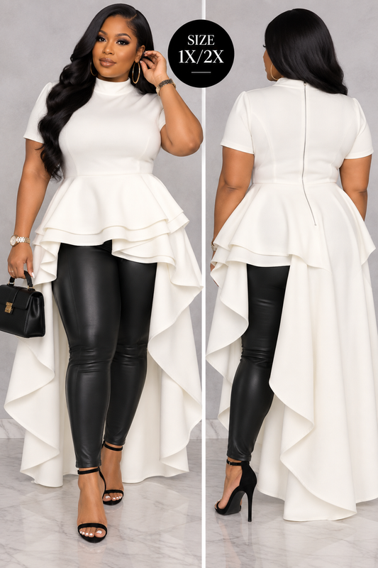 Diva-licious Blouse (Sz 1X/2X Only)
