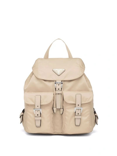 Re-Nylon Medium Backpack with pouch (2 Colors)