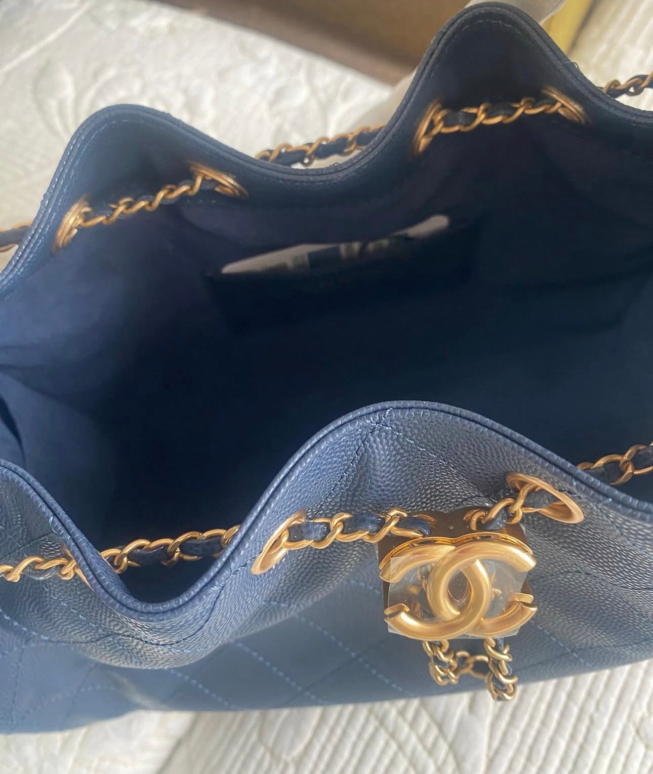 Navy Coco SS25 Hobo Bag
