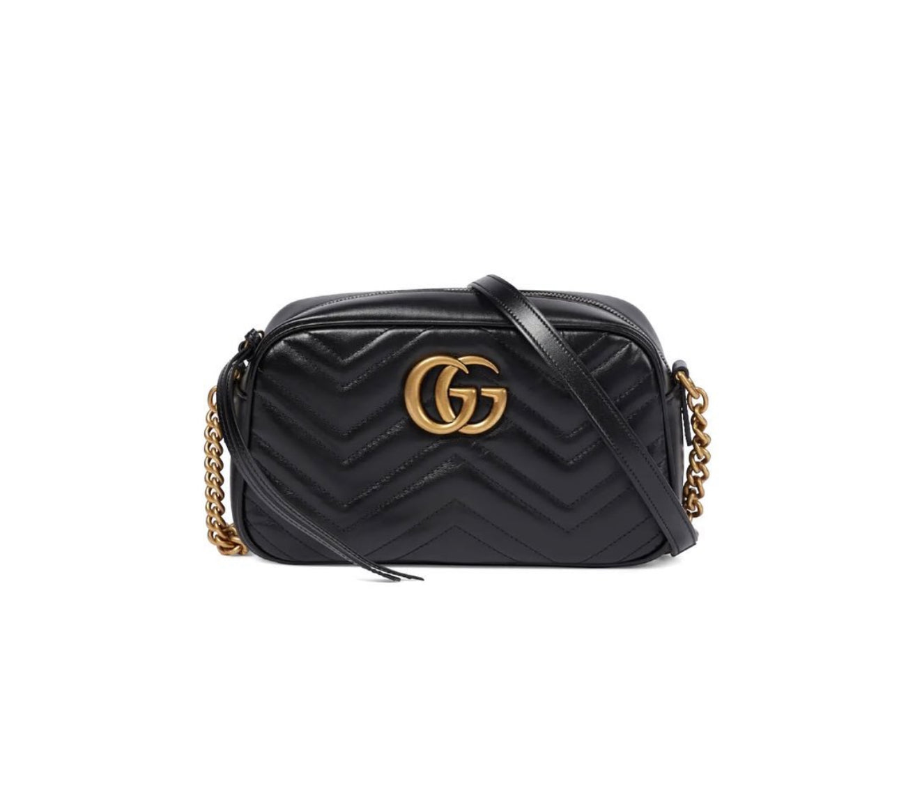 BLACK MARMONT SMALL SHOULDER BAG