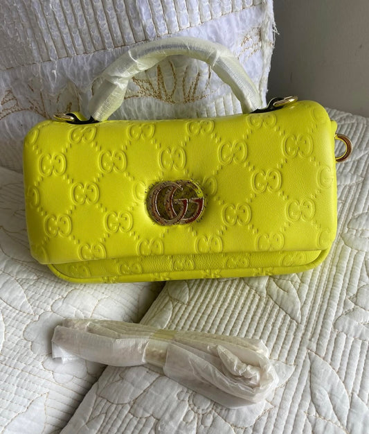 GREEN GG MILANO MINI TOP HANDLE BAG