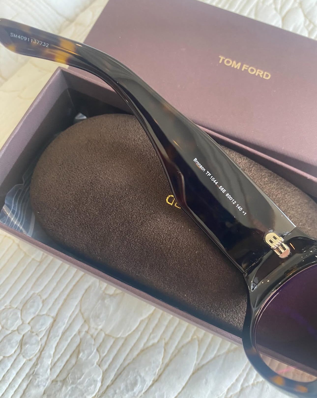 TOM FORD | UNISEX Dark Havana SUNGLASSES