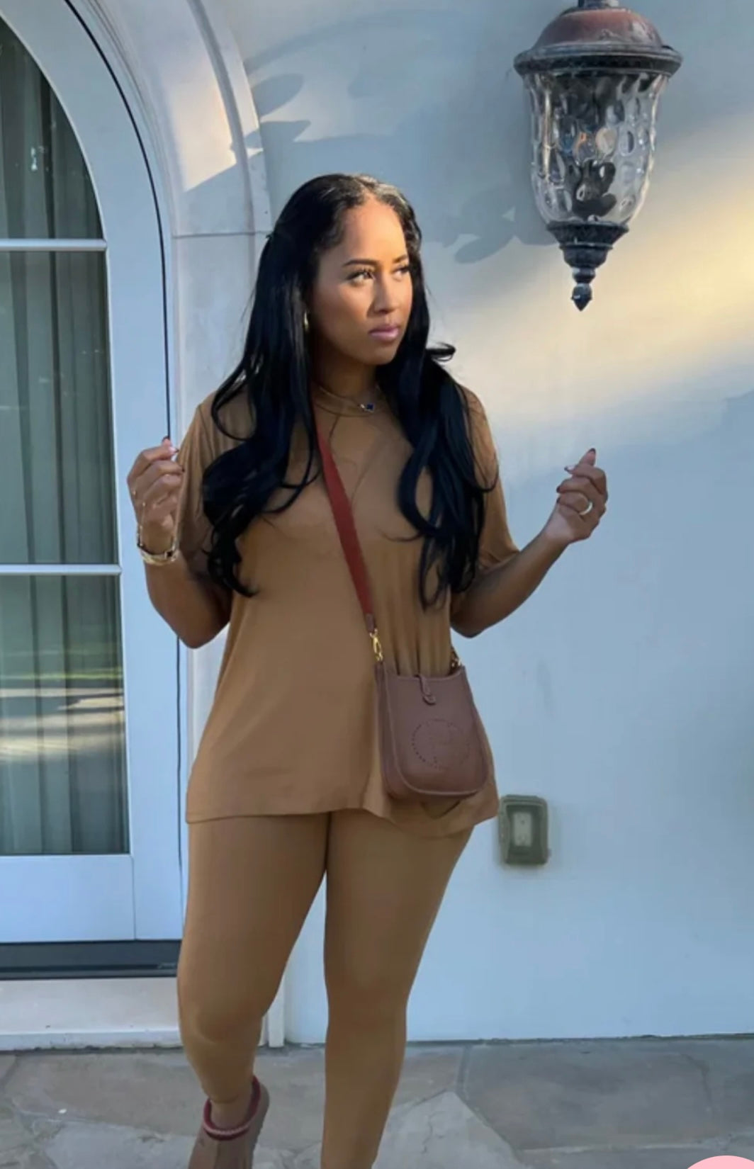 Plus Size Lounge Set | Oversized Shirt & Leggings (2 for $60) 1X 2X 3X