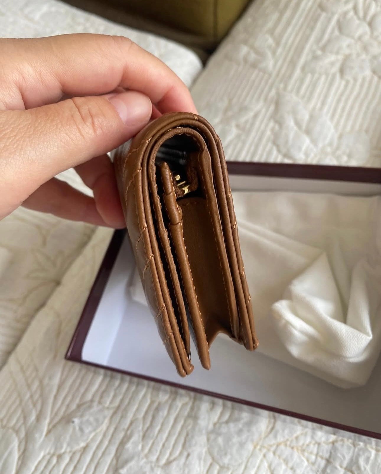 Brown Marmont small wallet