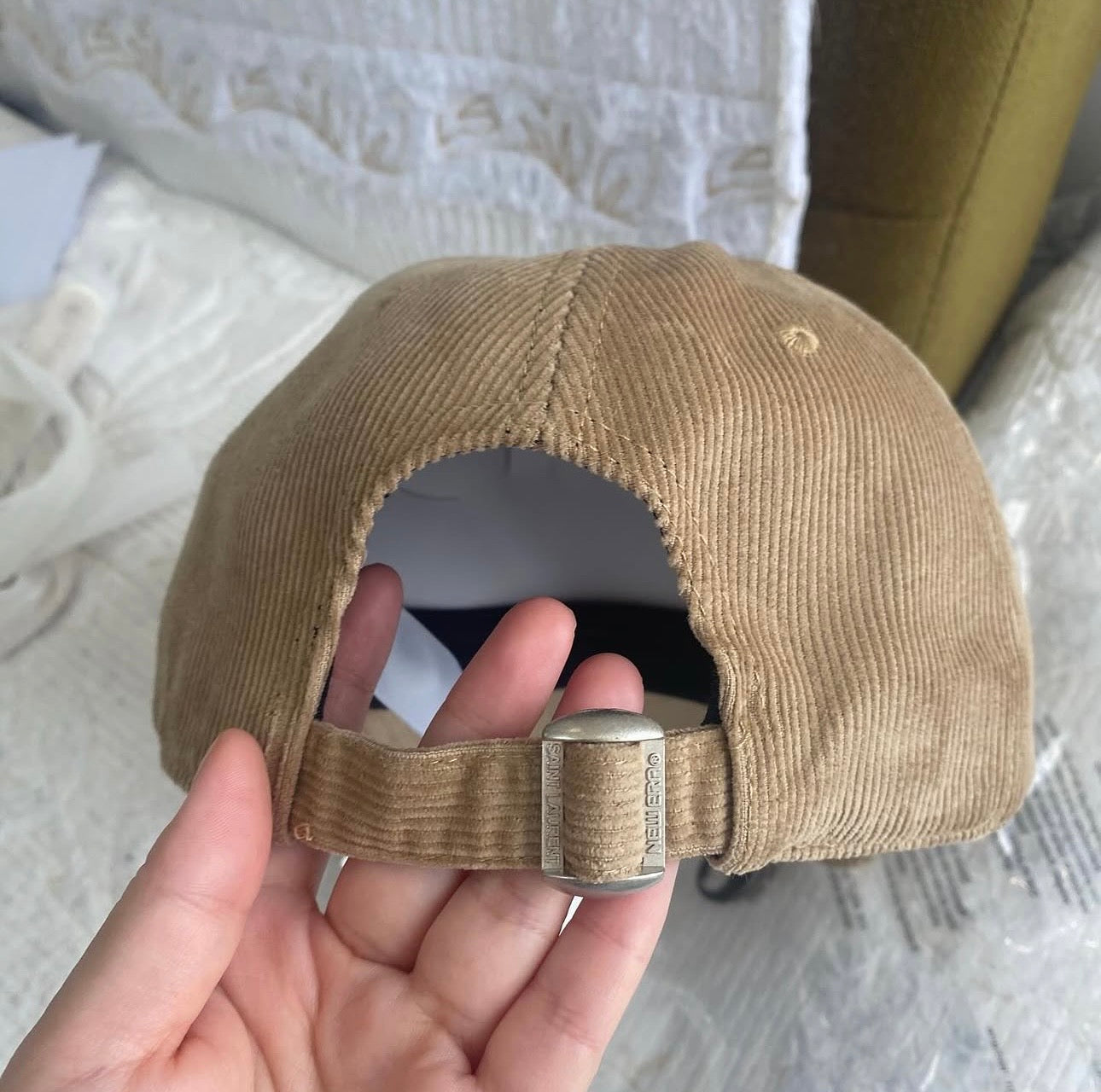 Laurent in Corduroy Adjustable Cap