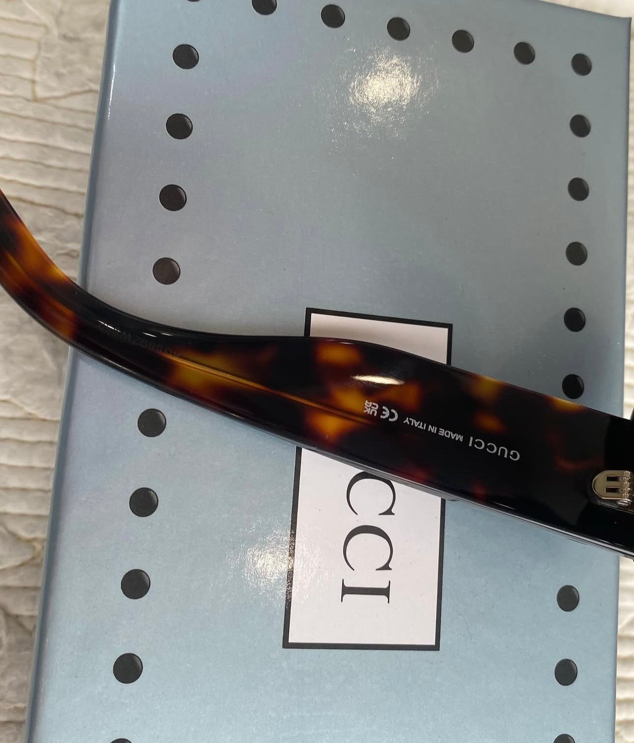 Rectangular frame sunglasses | Dark brown Tortoiseshell