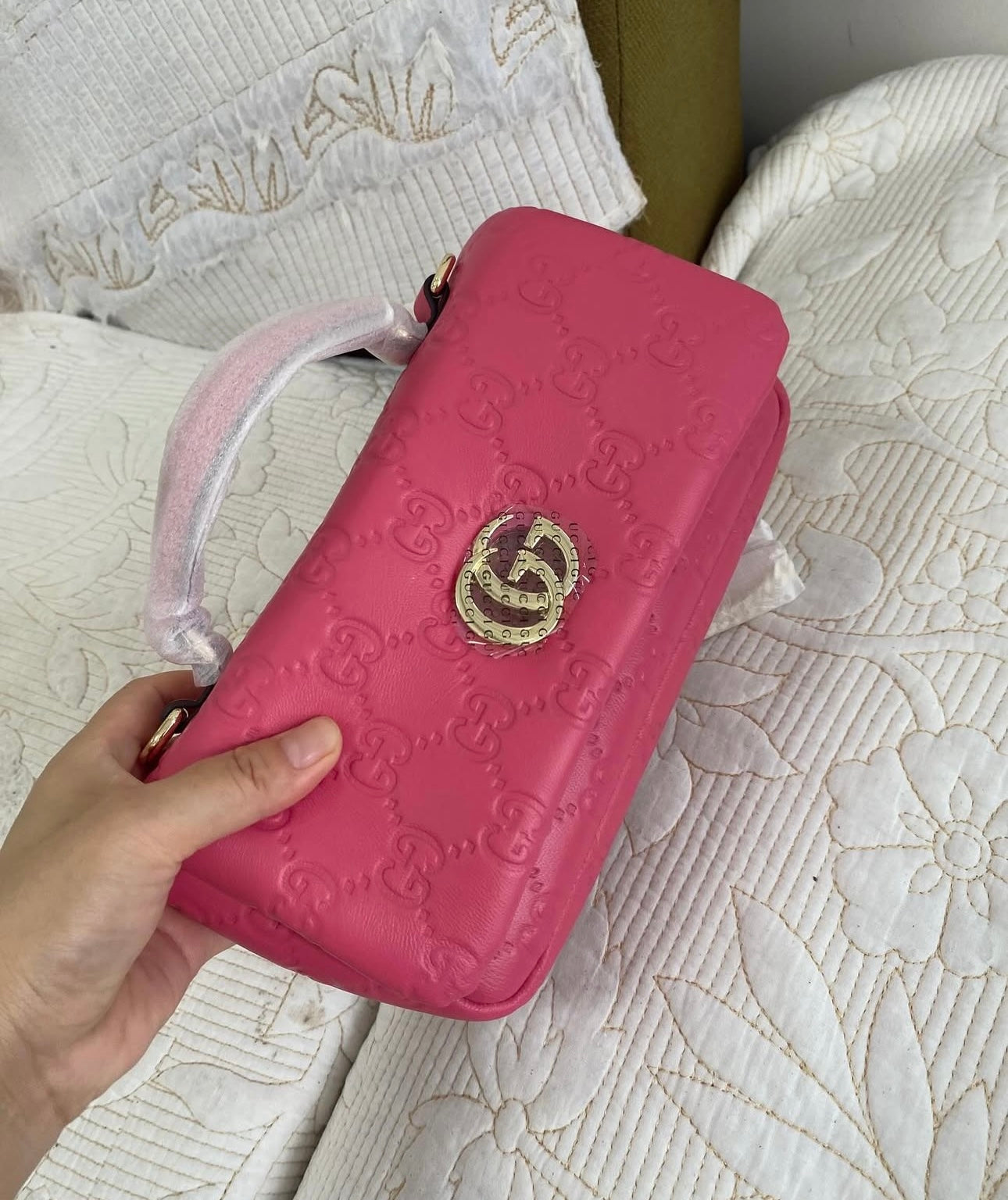 GG MILANO SMALL TOP HANDLE BAG