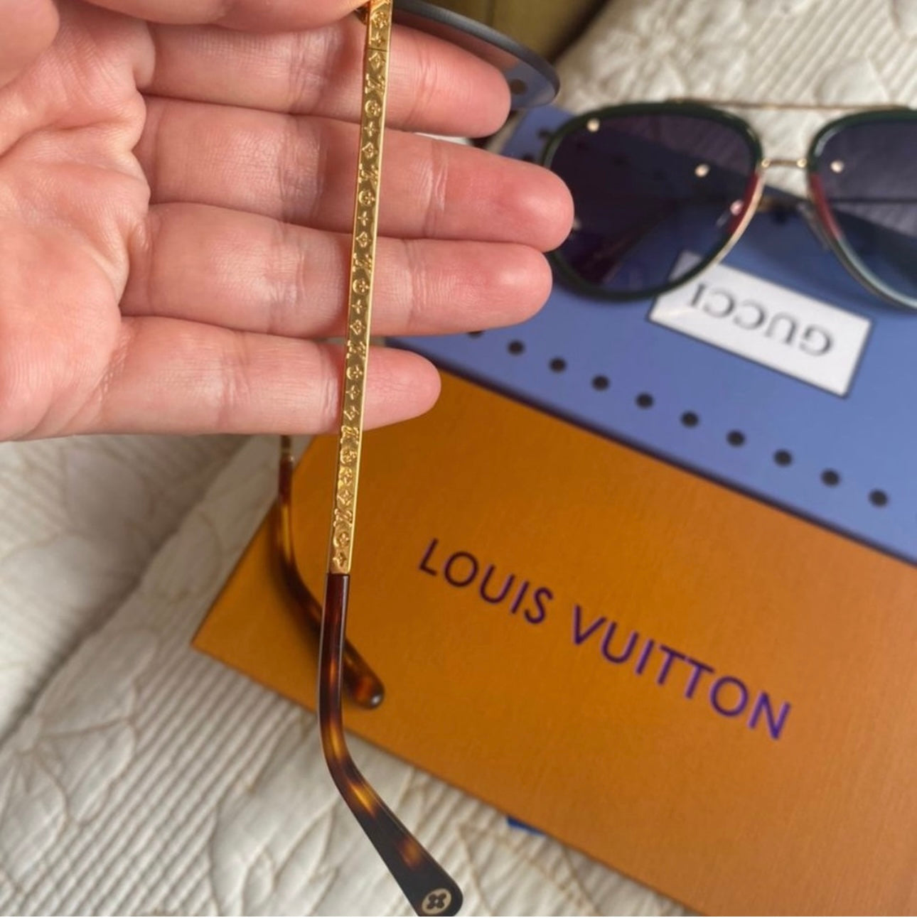 GG + LV SUNGLASSES COMBO