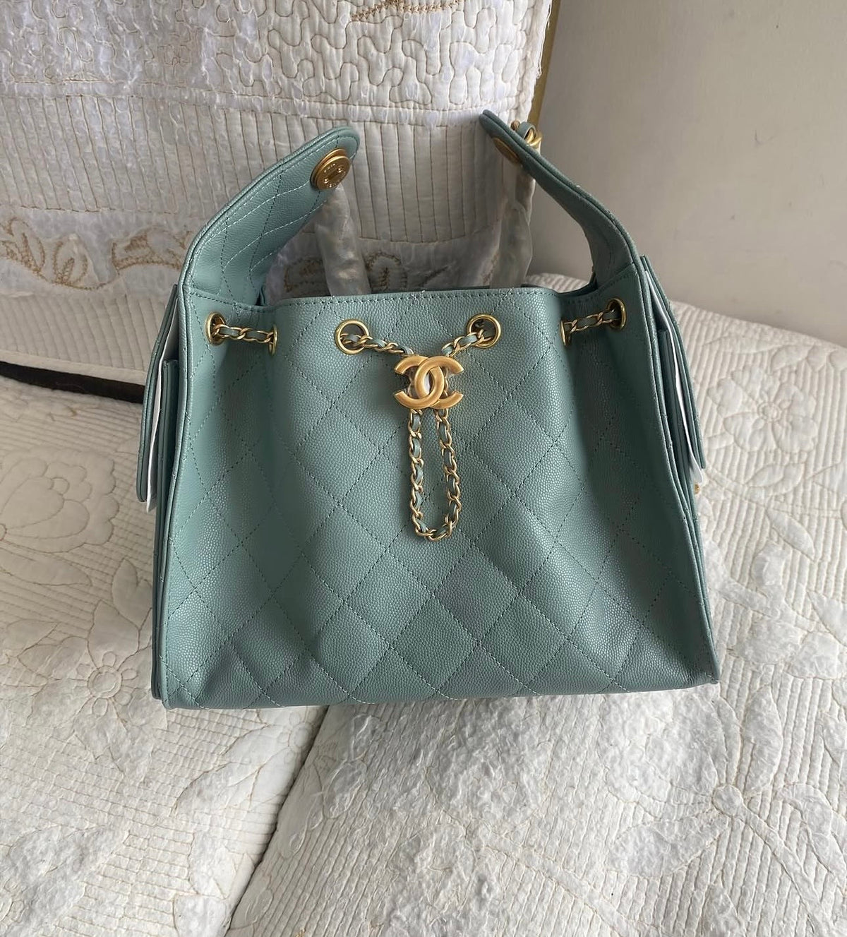 Coco SS25 Hobo Bag | Teal Green