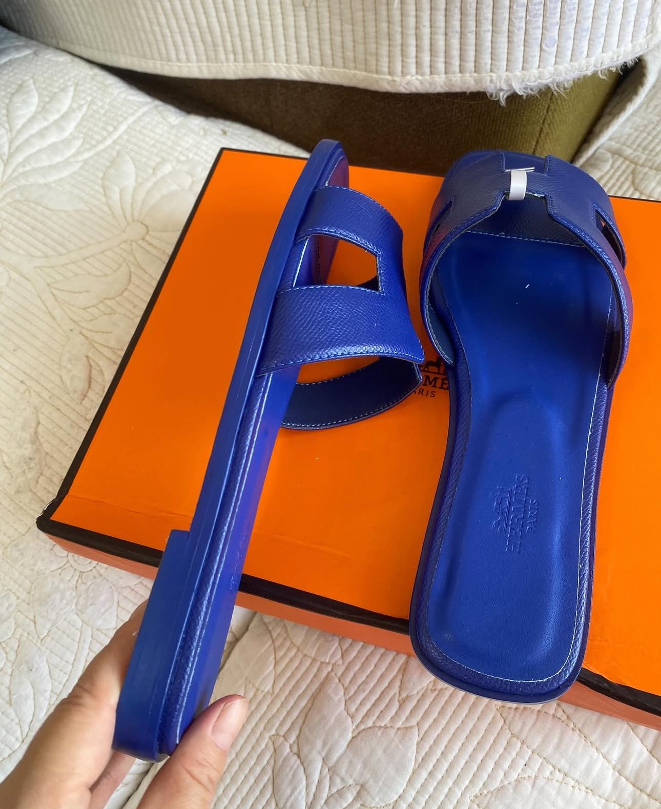Blue Oran Sandals
