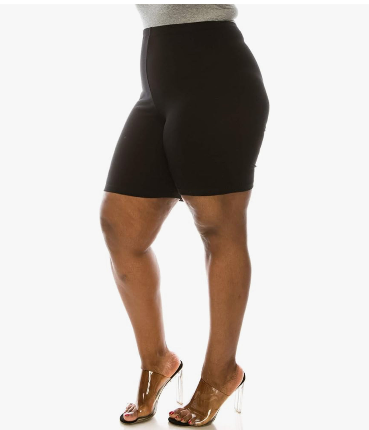 Ultra Comfy Plus Size Biker Shorts 1X 2X 3X | 4 COLORS