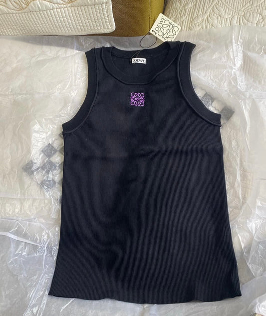 Black Loewe Tank Top