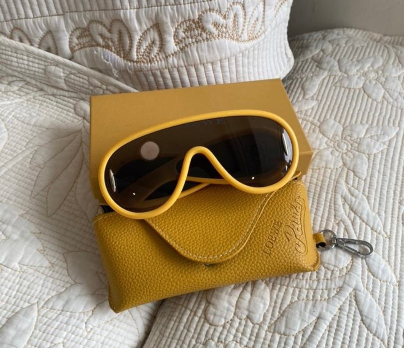 Lunettes de soleil masque LOEWE x Paula's Ibiza