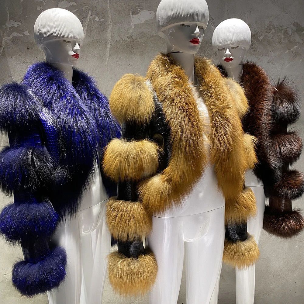 Real Fox Fur Jacket (Preorder) Arrives 15-30 business days from order date