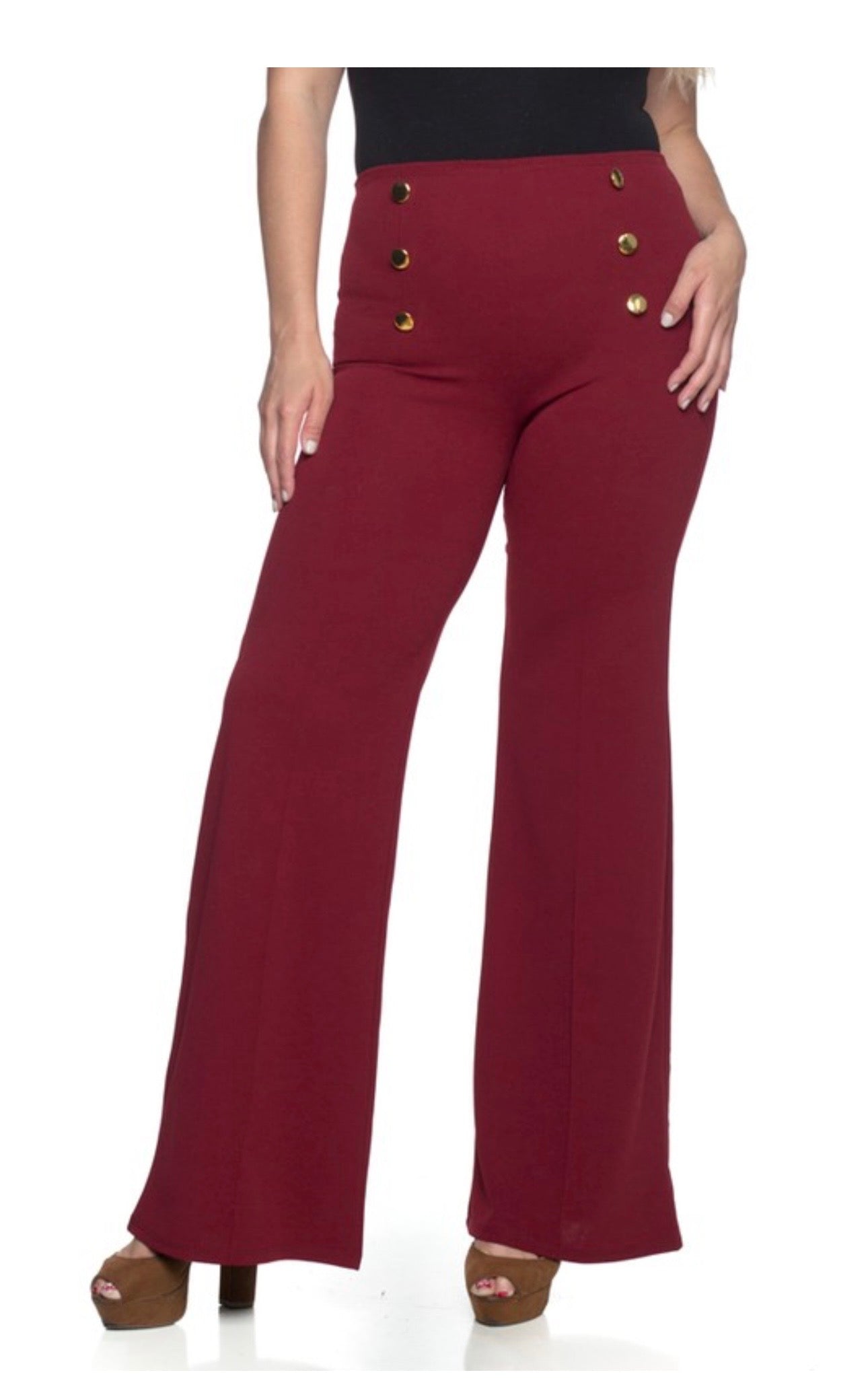 PLUS SIZE PRISSY PANTS | 33 INCHES | 10 Colors
