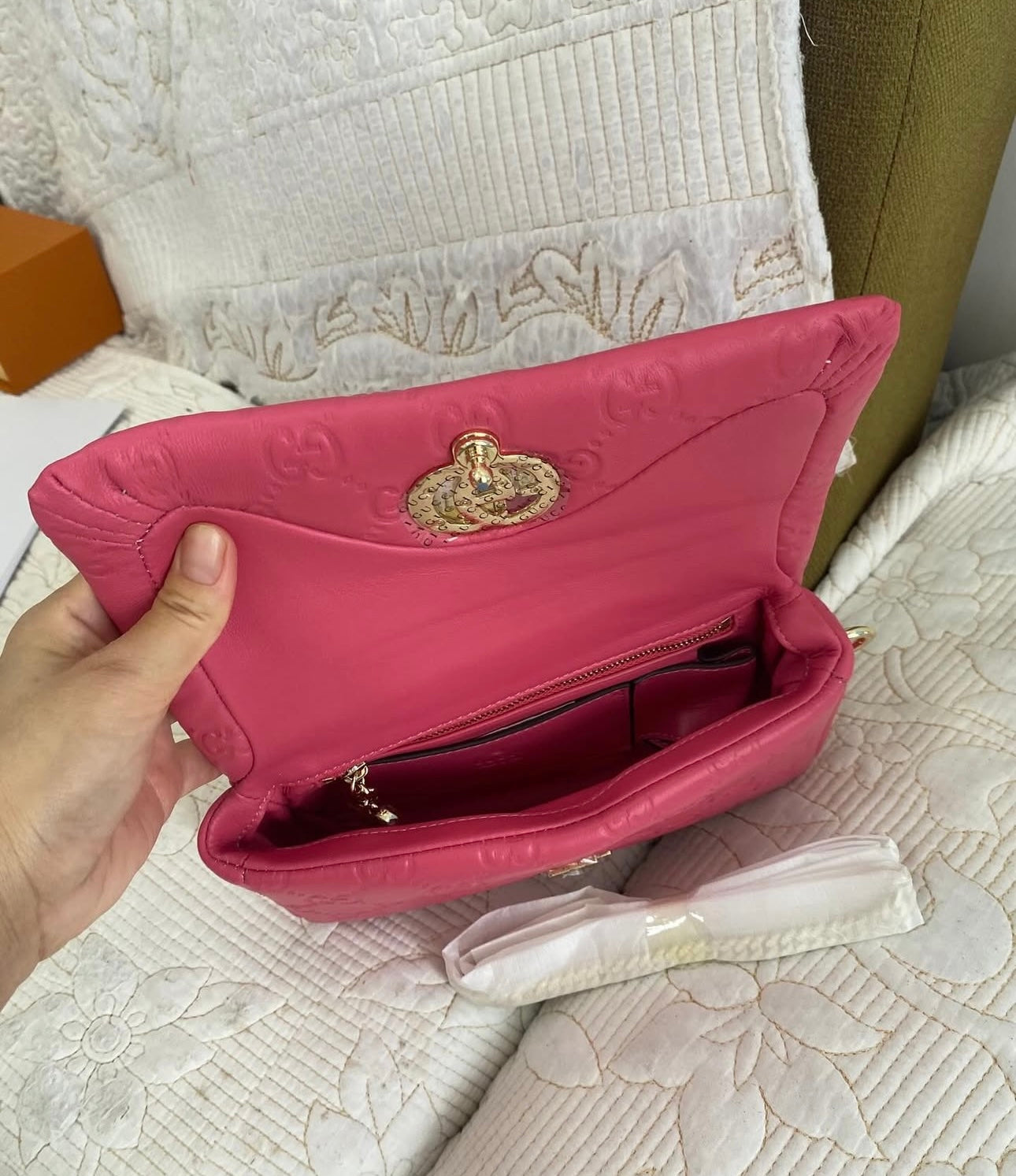 GG MILANO SMALL TOP HANDLE BAG