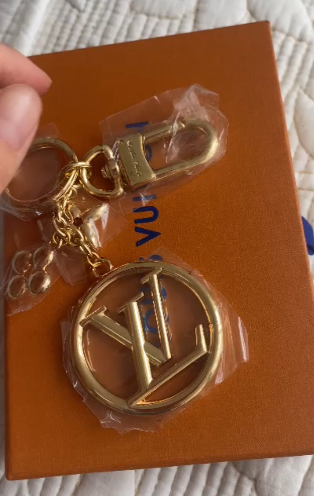 Charm para bolso con logotipo | Titular de la clave